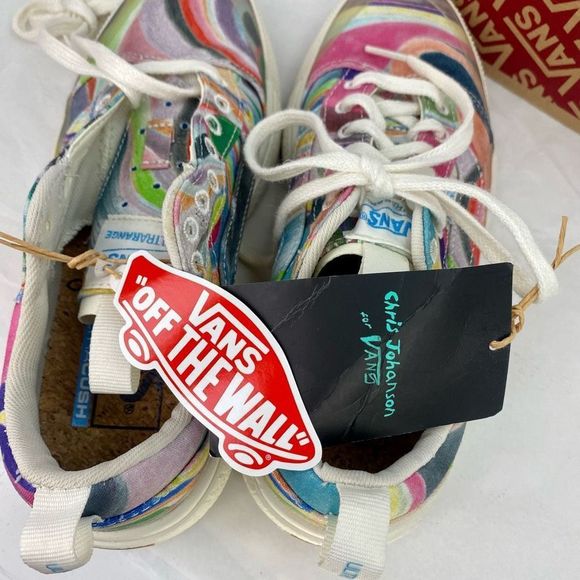 VANS UltraCush Ultrarange Chris Johanson Unisex MultiColor Swirl - Picture 9 of 13